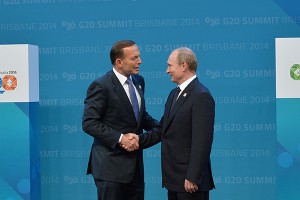 Путин осчастливил премьера Австралии Путин осчастливил премьера Австралии