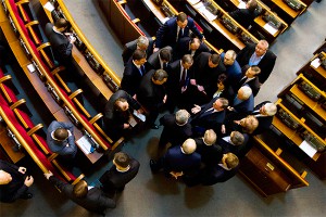 Украинские партии сформировали коалицию Украинские партии сформировали коалицию