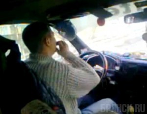 В Брянске задержан одурманенный водитель грузового такси