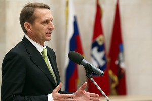 Нарышкин рассказал о хамстве Евросоюза Нарышкин рассказал о хамстве Евросоюза