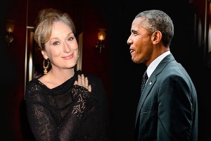 Барак Обама признался в любви Мэрил Стрип Барак Обама признался в любви Мэрил Стрип