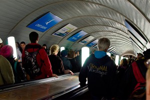 Страшная давка в столичном метро (видео) Страшная давка в столичном метро (видео)