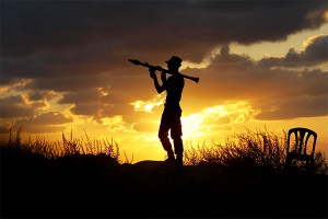 Посетитель расстрелял кафе из РПГ (видео) Посетитель расстрелял кафе из РПГ (видео)