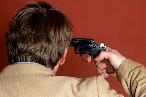 Крупный бизнесмен застрелился из-за рубля Крупный бизнесмен застрелился из-за рубля