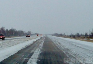 В Брянской области прогнозируются мокрый снег и гололед