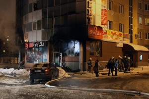 В Архангельске взорвали японский ресторан В Архангельске взорвали японский ресторан