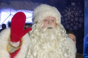 Дед Мороз поздравил космонавтов Дед Мороз поздравил космонавтов