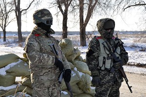 Ополчение теснит силовиков под Мариуполь Ополчение теснит силовиков под Мариуполь