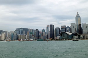 Море у берегов Гонконга засветилось синим Море у берегов Гонконга засветилось синим