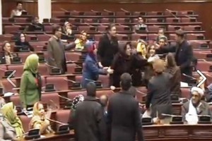 В парламенте подрались женщины-депутаты В парламенте подрались женщины-депутаты