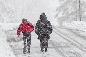 Восток США лежит под снегом Восток США лежит под снегом