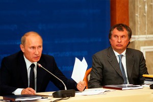 Путин призвал Сечина думать о государстве Путин призвал Сечина думать о государстве