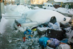 В Омске на мусорке нашли Jaguar (фото) В Омске на мусорке нашли Jaguar (фото)