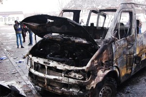 Нацгвардия разбомбила автостанцию в Донецке Нацгвардия разбомбила автостанцию в Донецке