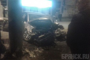 В Бежице столкнулись два автомобиля «Фольксваген» Фото: vk.com