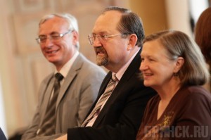 Профессор МГУ оценил туристический потенциал Брянской области Виктор Кружалин (на фото в центре)