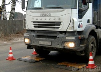 20 февраля автоинспекторы будут взвешивать грузовики