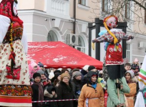 На масленицу в Брянске будет ограничено движение машин