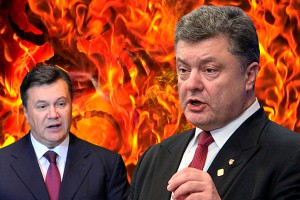 Порошенко пожелал Януковичу гореть в аду Порошенко пожелал Януковичу гореть в аду