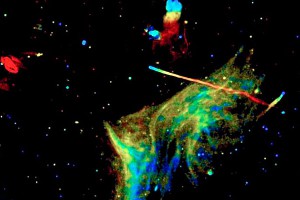 Ученые засняли аварию вселенского масштаба Ученые засняли аварию вселенского масштаба