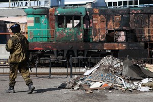 Силовики заминировали 90% Дебальцево Силовики заминировали 90% Дебальцево