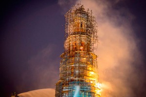 Названа причина пожара в Новодевичьем Названа причина пожара в Новодевичьем