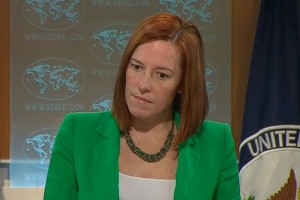 Беременная Псаки опять попала впросак Беременная Псаки опять попала впросак