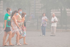 Москве предрекли дым пожарищ Москве предрекли дым пожарищ