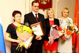 Вручены подарки победителям конкурса «Учитель года»