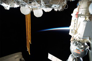 Космонавты впервые использовали планшет Космонавты впервые использовали планшет