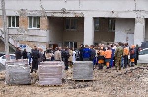 Строительство 16-этажки возле кардиодиспансера приостановлено