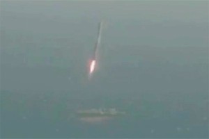 Опубликовано видео крушения Falcon 9 Опубликовано видео крушения Falcon 9