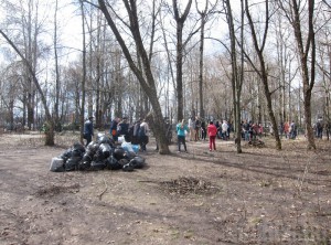 Активисты навели порядок на Чашином Кургане