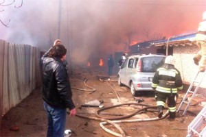 На месте взрыва в Орле работают 40 скорых На месте взрыва в Орле работают 40 скорых