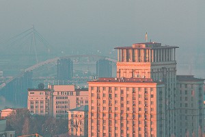 Киев накрыл радиоактивный дым Киев накрыл радиоактивный дым