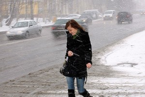 Майская метель застала школьников врасплох Майская метель застала школьников врасплох