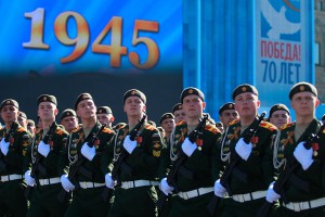 В Москве отрепетировали Парад Победы В Москве отрепетировали Парад Победы