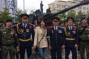 На параде Победы в Грозном "взяли Рейхстаг" На параде Победы в Грозном "взяли Рейхстаг"