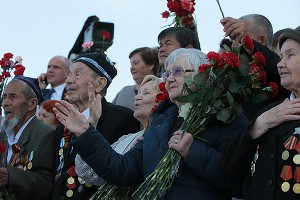 "Бессмертный полк" поразил своей мощью "Бессмертный полк" поразил своей мощью