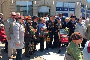 Ветераны ВОВ отметили 9 Мая на Брайтон-Бич Ветераны ВОВ отметили 9 Мая на Брайтон-Бич