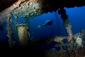 В Крыму обнаружен затонувший корабль В Крыму обнаружен затонувший корабль