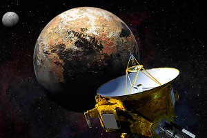 На живом спутнике Плутона найдена дыра На живом спутнике Плутона найдена дыра