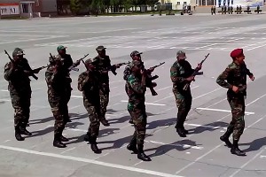 Африканские военные удивили танцем в Сибири Африканские военные удивили танцем в Сибири