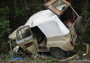 Водитель УАЗа и его пассажирка пострадали в ДТП под Брянском