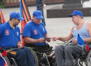 Инвалиды включили Брянск в маршрут «победного» марафона
