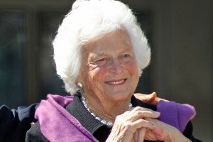 90-летняя Барбара Буш раскрыла секрет долголетия 90-летняя Барбара Буш раскрыла секрет долголетия