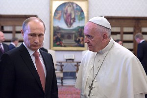 Почему Путин опоздал на встречу с Папой Почему Путин опоздал на встречу с Папой