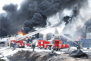 Киев скрывает масштаб пожара на нефтебазе Киев скрывает масштаб пожара на нефтебазе