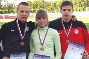 Три брянца отличились на первенстве России по многоборью Н. Коротков, В. Васейкина, Н. Руснак