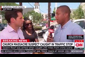 Бешеная негритянка сорвала эфир о стрелке Бешеная негритянка сорвала эфир о стрелке